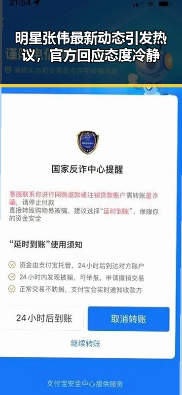 明星张伟最新动态引发热议，官方回应态度冷静